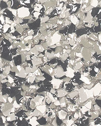 Gravel concrete coating chip blend